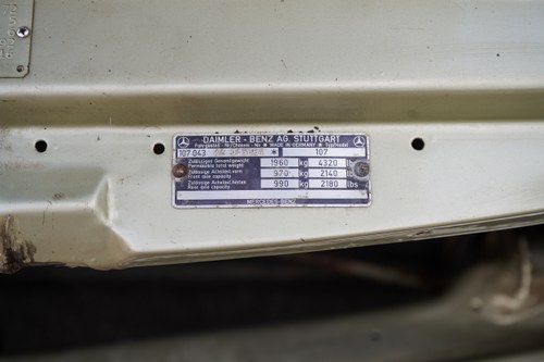 1980 Mercedes-Benz 350 SL Auto R107 For Sale (picture 94 of 135)