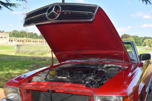 1980 Mercedes-Benz 350SL R107 Convertible Te koop (foto 146 van 166)
