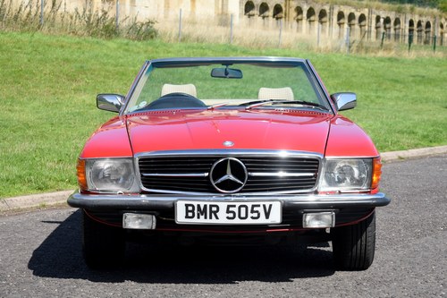 1980 Mercedes-Benz 350SL R107 Convertible Te koop (foto 12 van 166)