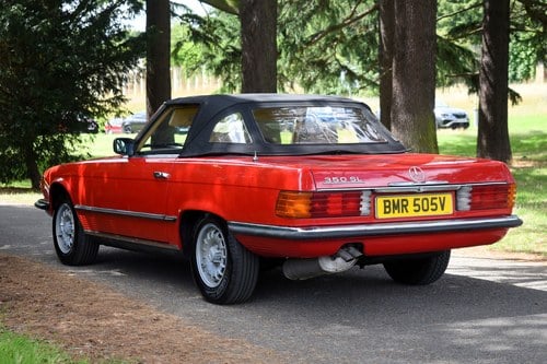 1980 Mercedes-Benz 350SL R107 Convertible Te koop (foto 29 van 166)