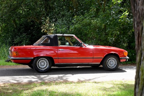 1980 Mercedes-Benz 350SL R107 Convertible Te koop (foto 24 van 166)