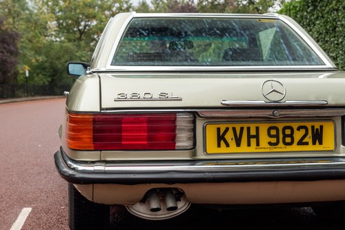 1981 Mercedes-Benz 380 SL (R107) Auto En venta (imagen 127 de 244)