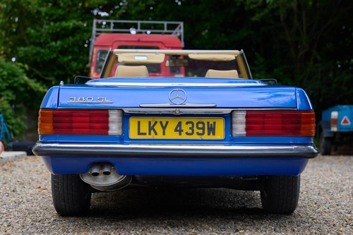 1981 Mercedes-Benz 380SL (R107) In vendita (immagine 10 di 154)