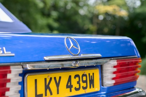 1981 Mercedes-Benz 380SL (R107) In vendita (immagine 117 di 154)