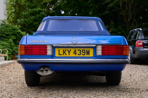 1981 Mercedes-Benz 380SL (R107) In vendita (immagine 16 di 154)