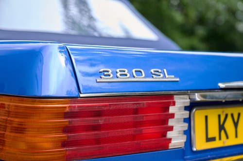 1981 Mercedes-Benz 380SL (R107) In vendita (immagine 118 di 154)