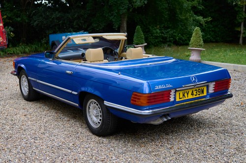 1981 Mercedes-Benz 380SL (R107) In vendita (immagine 7 di 154)
