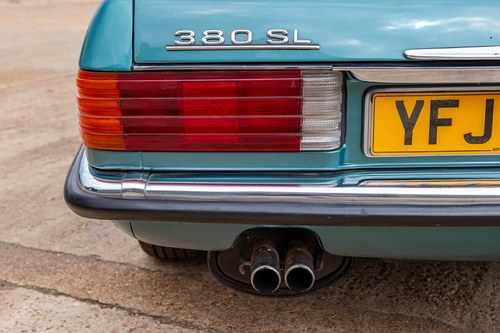 1981 Mercedes-Benz 380SL (R107) In vendita (immagine 139 di 197)