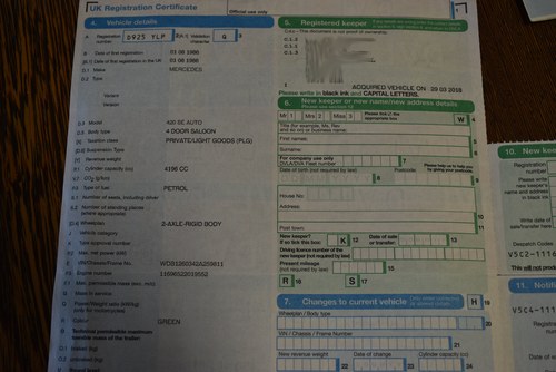 1986 Mercedes 420 SE For Sale (picture 88 of 89)