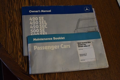 1986 Mercedes 420 SE For Sale (picture 84 of 89)