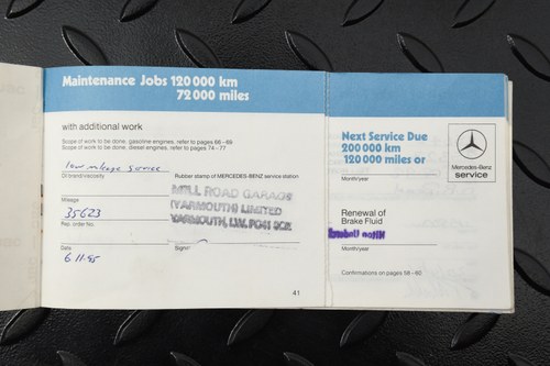 1986 Mercedes-Benz 420SL R107 V8 Auto In vendita (immagine 185 di 210)