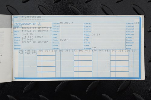 1986 Mercedes-Benz 420SL R107 V8 Auto In vendita (immagine 199 di 210)