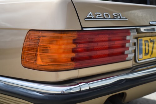 1986 Mercedes-Benz 420SL R107 V8 Auto In vendita (immagine 119 di 210)