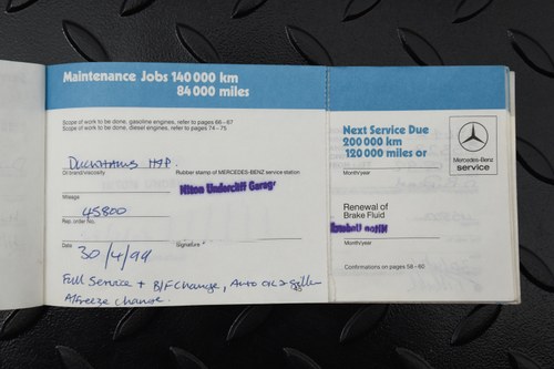 1986 Mercedes-Benz 420SL R107 V8 Auto In vendita (immagine 187 di 210)