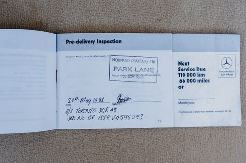 1988 Mercedes Benz 420SL (R107) Te koop (foto 123 van 141)