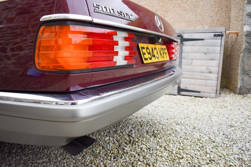 1987 Mercedes-Benz 500 SEC Auto (C126) In vendita (immagine 94 di 128)