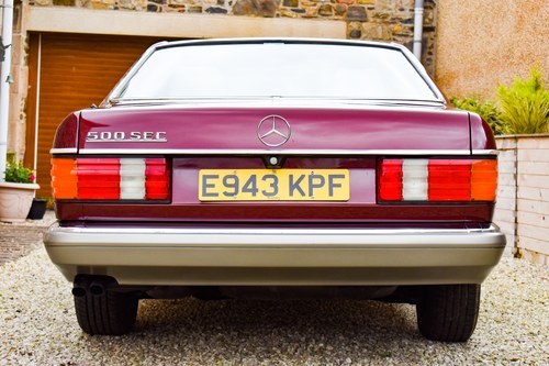 1987 Mercedes-Benz 500 SEC Auto (C126) In vendita (immagine 16 di 128)