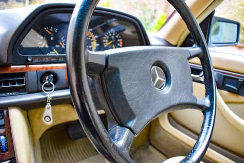 1987 Mercedes-Benz 500 SEC Auto (C126) In vendita (immagine 26 di 128)