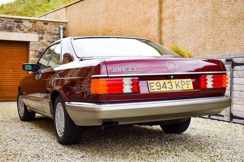 1987 Mercedes-Benz 500 SEC Auto (C126) In vendita (immagine 12 di 128)