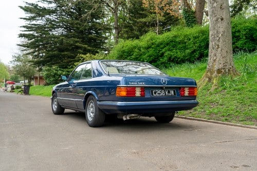 1986 Mercedes-Benz 500 SEC In vendita (immagine 4 di 138)