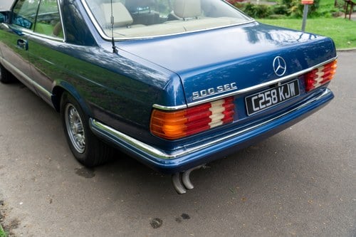 1986 Mercedes-Benz 500 SEC In vendita (immagine 76 di 138)