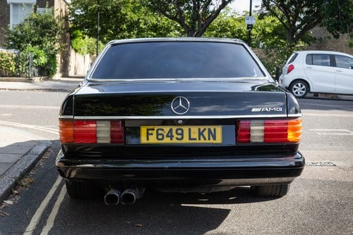 1988 Mercedes-Benz 500 SEC Te koop (foto 32 van 159)