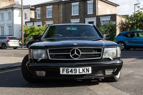 1988 Mercedes-Benz 500 SEC Te koop (foto 21 van 159)