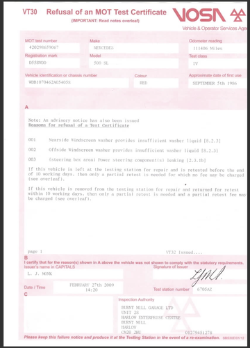 1986 Mercedes-Benz 500 SL Auto (R107) à vendre (picture 192 of 206)