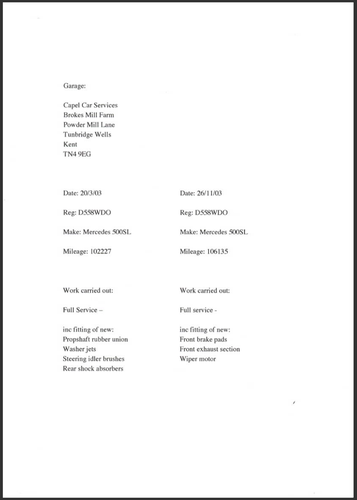 1986 Mercedes-Benz 500 SL Auto (R107) à vendre (picture 164 of 206)