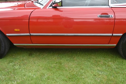 1986 Mercedes-Benz 500 SL Auto (R107) à vendre (picture 116 of 206)