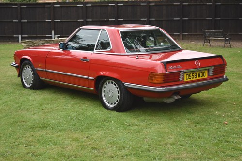 1986 Mercedes-Benz 500 SL Auto (R107) à vendre (picture 8 of 206)