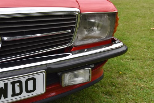 1986 Mercedes-Benz 500 SL Auto (R107) à vendre (picture 90 of 206)