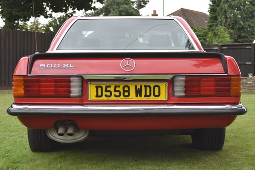 1986 Mercedes-Benz 500 SL Auto (R107) à vendre (picture 10 of 206)