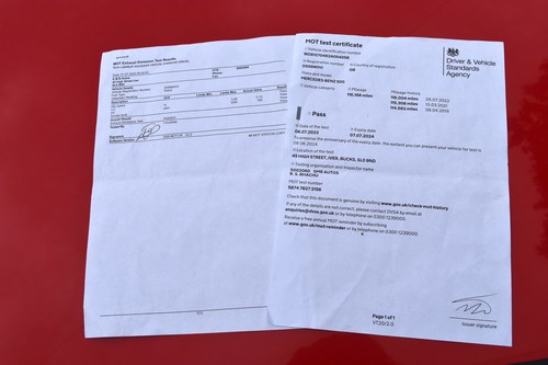 1986 Mercedes-Benz 500 SL Auto (R107) à vendre (picture 146 of 206)