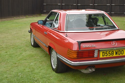 1986 Mercedes-Benz 500 SL Auto (R107) à vendre (picture 83 of 206)