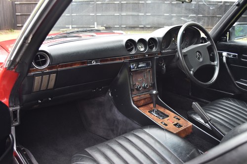 1986 Mercedes-Benz 500 SL Auto (R107) à vendre (picture 27 of 206)