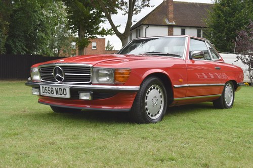 1986 Mercedes-Benz 500 SL Auto (R107) à vendre (picture 17 of 206)