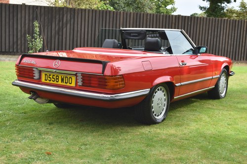 1986 Mercedes-Benz 500 SL Auto (R107) à vendre (picture 5 of 206)
