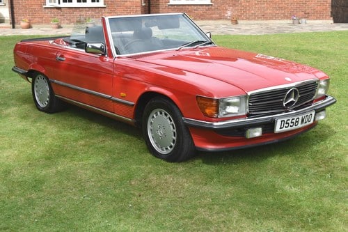 1986 Mercedes-Benz 500 SL Auto (R107) à vendre (picture 3 of 206)