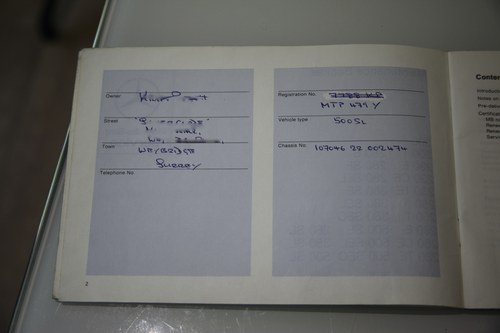 1983 Mercedes-Benz 500 SL (R107) For Sale (picture 87 of 110)