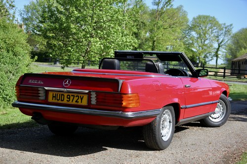 1983 Mercedes-Benz 500 SL (R107) For Sale (picture 5 of 110)