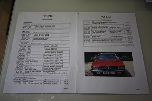 1983 Mercedes-Benz 500 SL (R107) For Sale (picture 106 of 110)