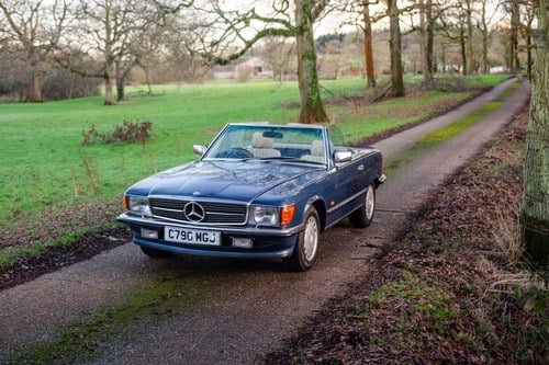 1986 Mercedes-Benz 500 SL (R107) zum Verkauf (Bild 15 von 146)
