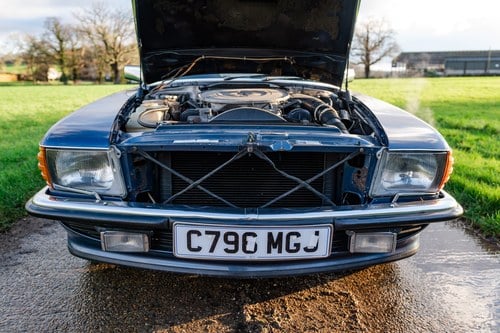 1986 Mercedes-Benz 500 SL (R107) zum Verkauf (Bild 121 von 146)
