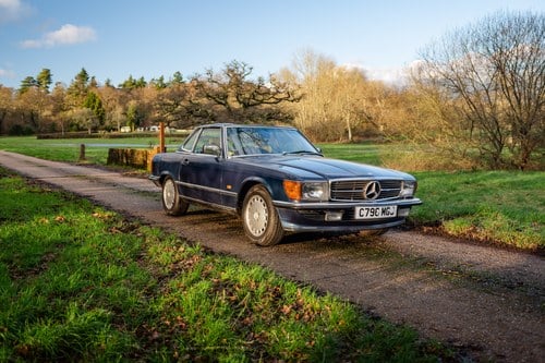 1986 Mercedes-Benz 500 SL (R107) zum Verkauf (Bild 39 von 146)