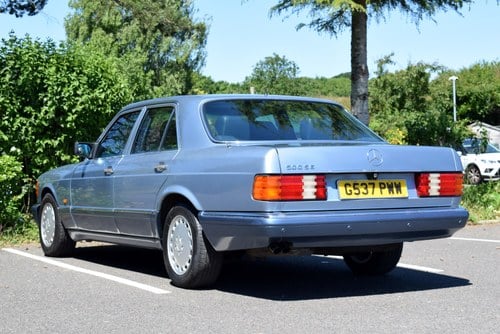 1990 Mercedes-Benz 500 SE (W126) à vendre (picture 6 of 118)