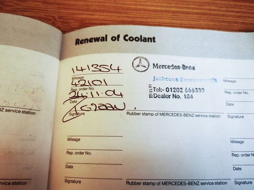 1988 MERCEDES-BENZ 500 SEC AUTO Te koop (foto 168 van 168)