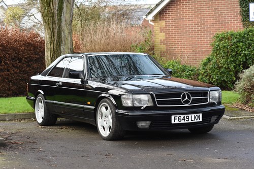 1988 MERCEDES-BENZ 500 SEC AUTO Te koop (foto 1 van 168)