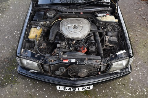 1988 MERCEDES-BENZ 500 SEC AUTO Te koop (foto 115 van 168)