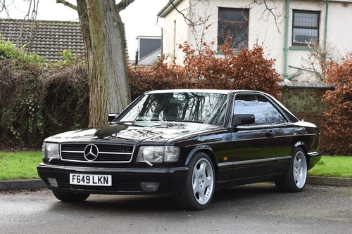 1988 MERCEDES-BENZ 500 SEC AUTO Te koop (foto 9 van 168)